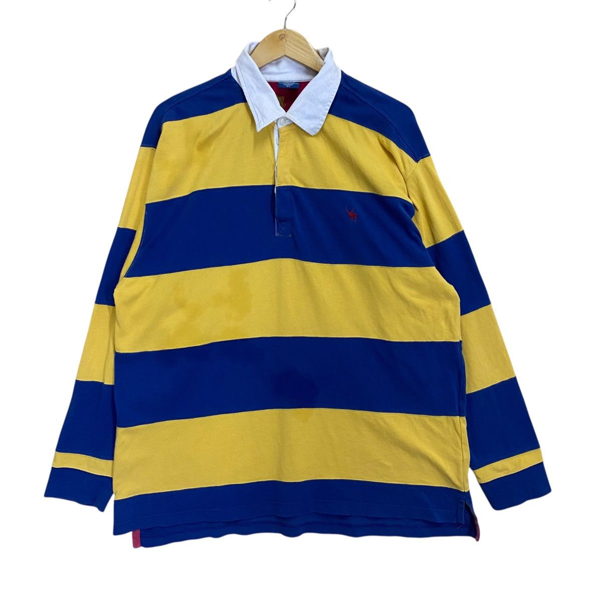 Japanese Brand × Vintage Caribou Casual Wear Polo Rugby Shirts Size XL Size US XL / EU 56 / 4 - 1 Thumbnail