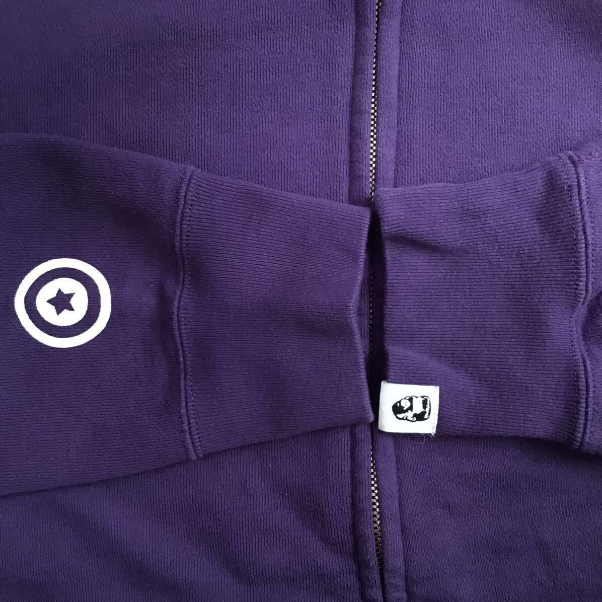 Bape × Nigo 2007 Purple camo shark full zip hoodie BAPE APE NIGO Size US S / EU 44-46 / 1 - 6 Thumbnail