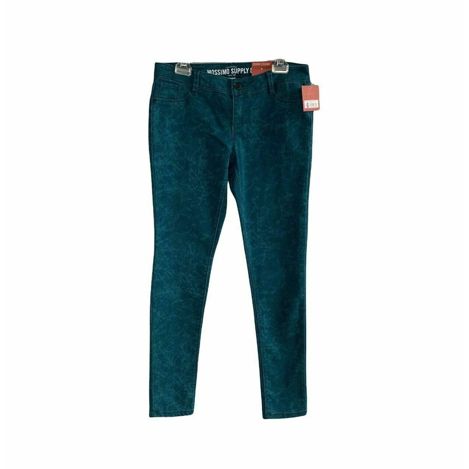 Mossimo MOSSIMO SUPPLY CO. Denim green Jeggings Size 11 Size 33" - 1 Thumbnail