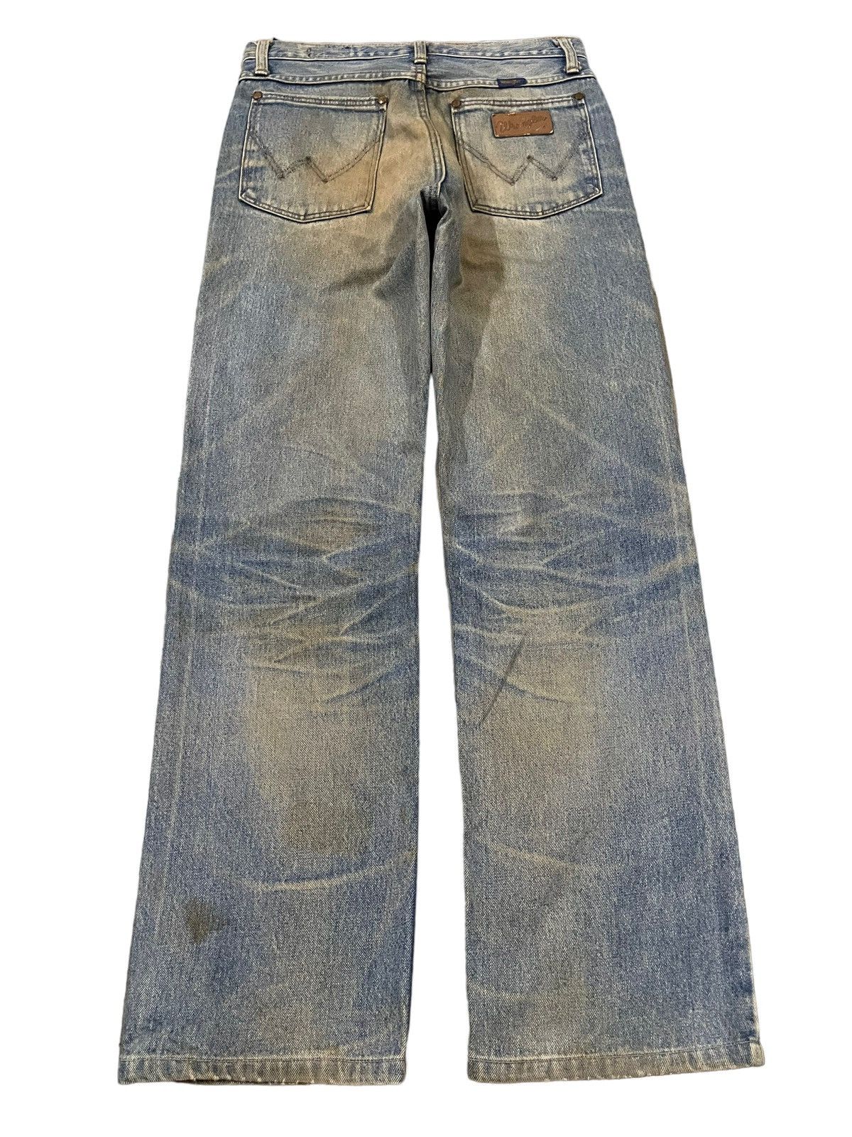 Wrangler Vintage 90s Wrangler Classic Mud Wash Style Loose Jeans Size US 30 / EU 46 - 2 Thumbnail
