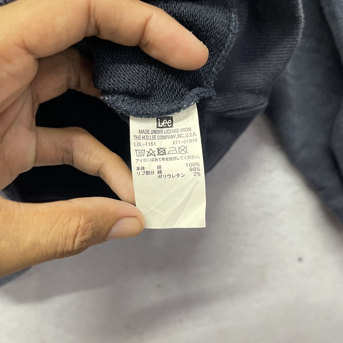 Lee Vintage Lee Logo Pullover Hoodie Size US S / EU 44-46 / 1 - 9 Thumbnail