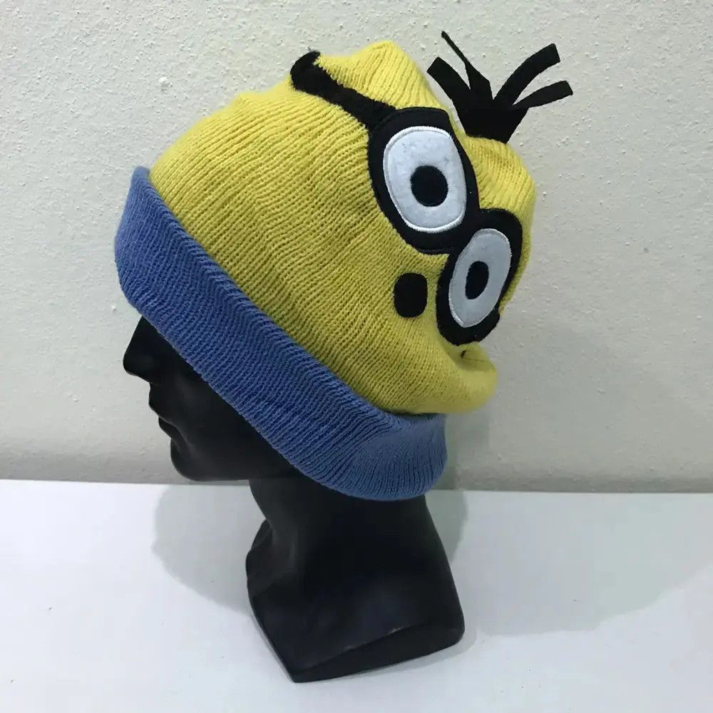 Cartoon Network × Vintage Minion Face Beanie Hat Size ONE SIZE - 2 Thumbnail
