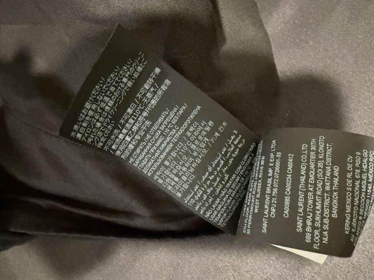 Saint Laurent Paris Saint laurent mens 2023 dress pants. 50/34. $1290 Size US 34 / EU 50 - 10 Thumbnail