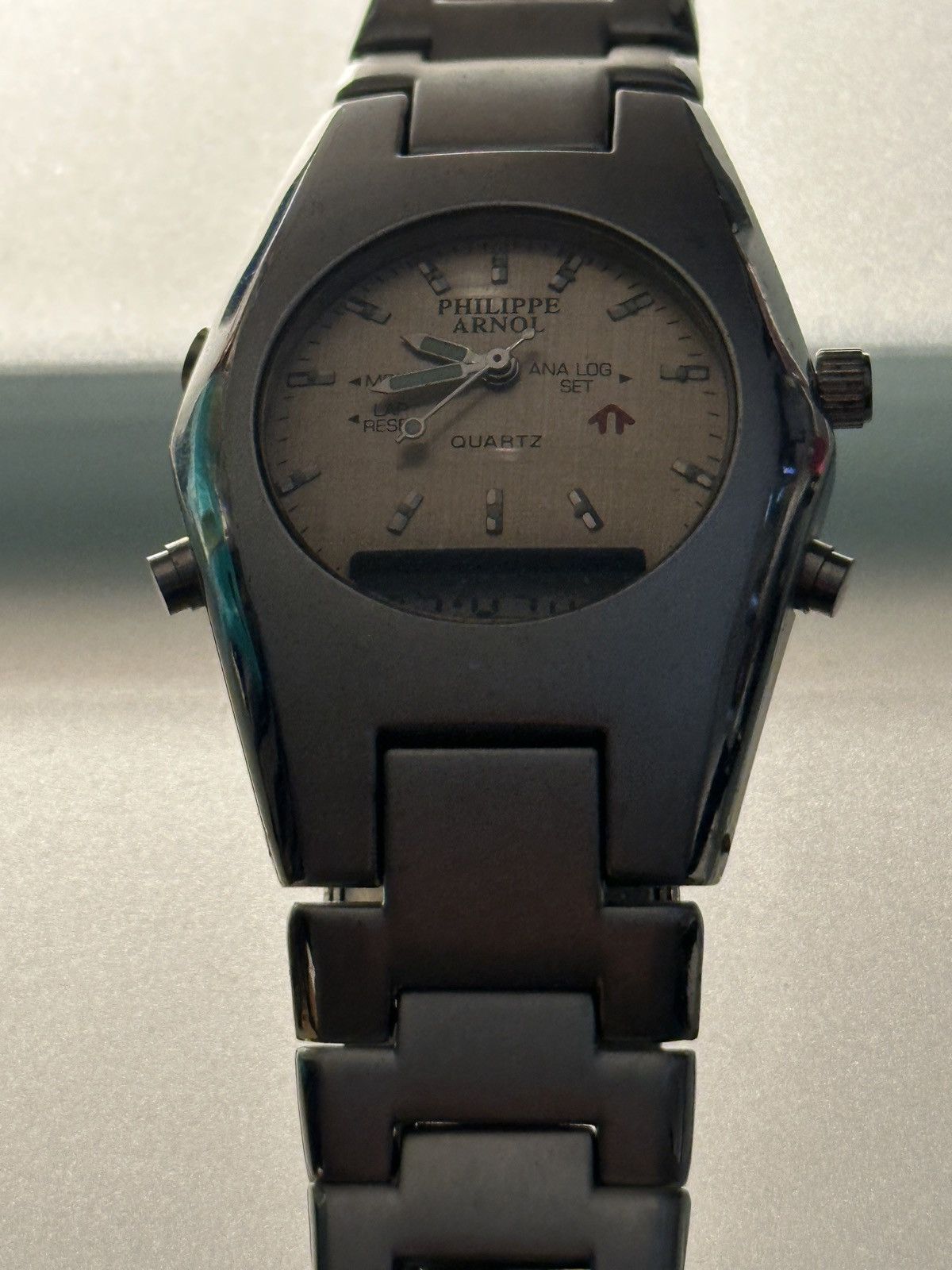 Vintage Vintage Philippe Arnol Ana-Digital Quartz Watch Size ONE SIZE - 5 Thumbnail