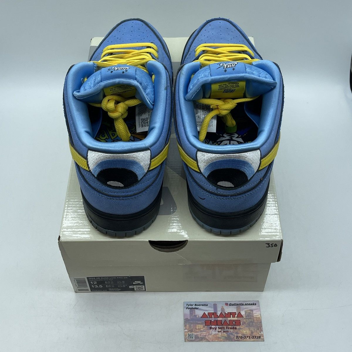 Nike The powerpuff girls x dunk low bubble Size US 12 / EU 45 - 6 Thumbnail