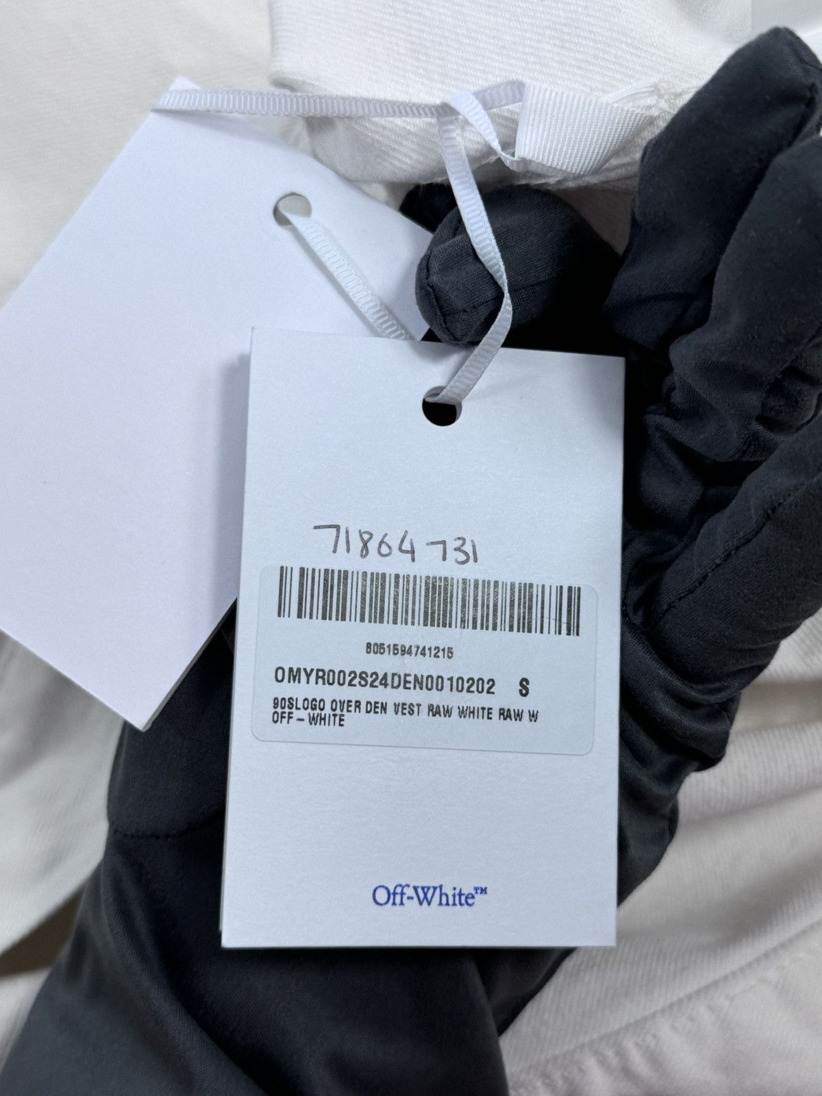 Off-White OVERSIZED DENIM VEST Size US XL / EU 56 / 4 - 15 Thumbnail
