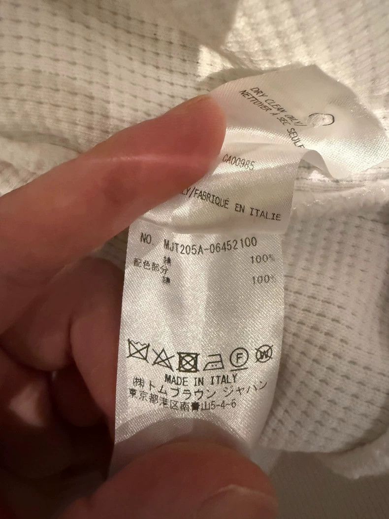 Thom Browne Thom Browne size2 Classic waffle hoodie Size US M / EU 48-50 / 2 - 6 Thumbnail