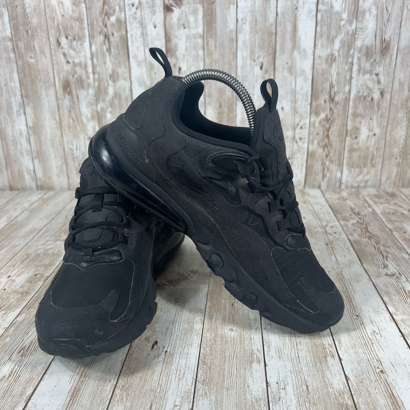 Nike Nike air max 270 Black kids 6.5 womens 8 bq0103 004 Size US 8 / IT 38 - 6 Thumbnail