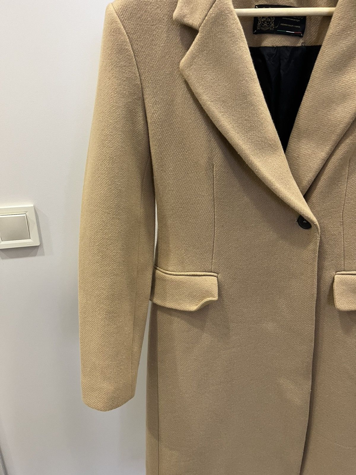 Zara Zara Manteco Women’s Brown Classic Elegant Wool Coat Sz S Size S / US 4 / IT 40 - 3 Thumbnail