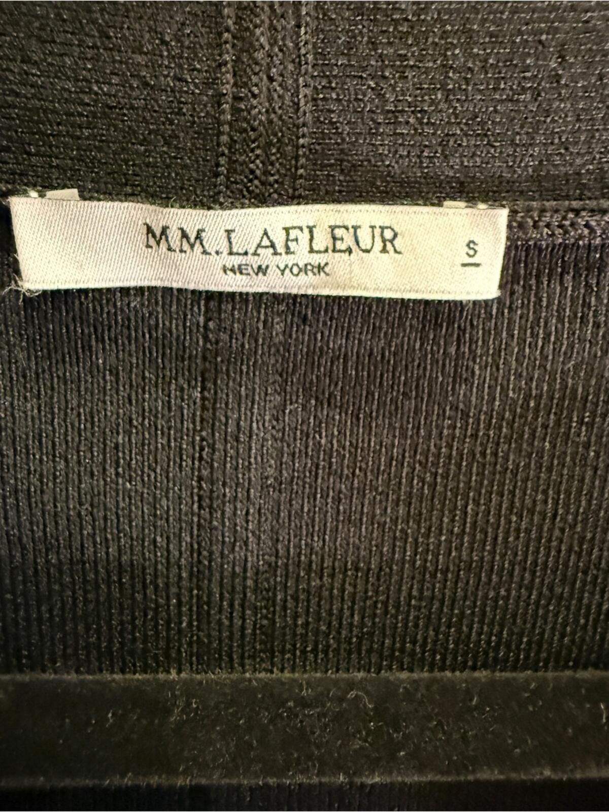 Other M.M.Lafleur Women’s Black Ribbed Knit Cardigan Sz S Size S / US 4 / IT 40 - 7 Thumbnail