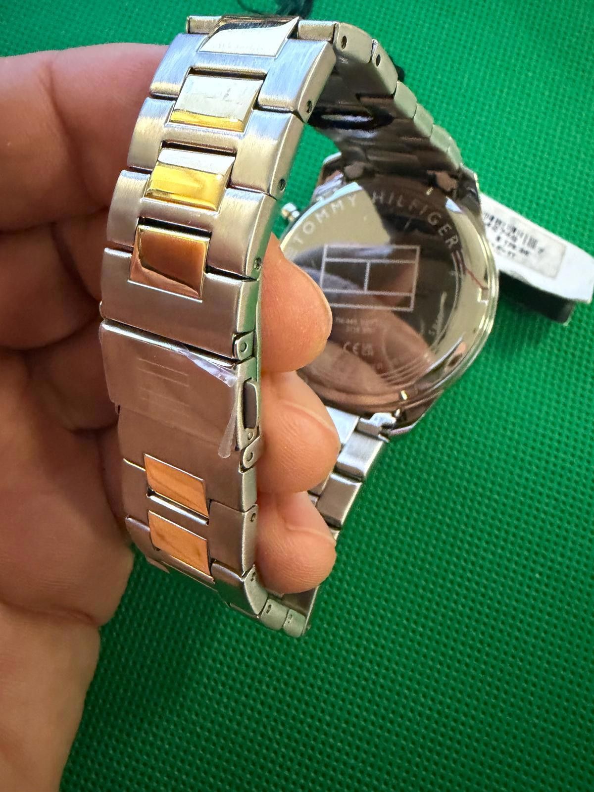 Tommy Hilfiger Tommy Hilfiger Men’s Two-Tone Stainless Steel Bracelet 44mm Size ONE SIZE - 3 Thumbnail