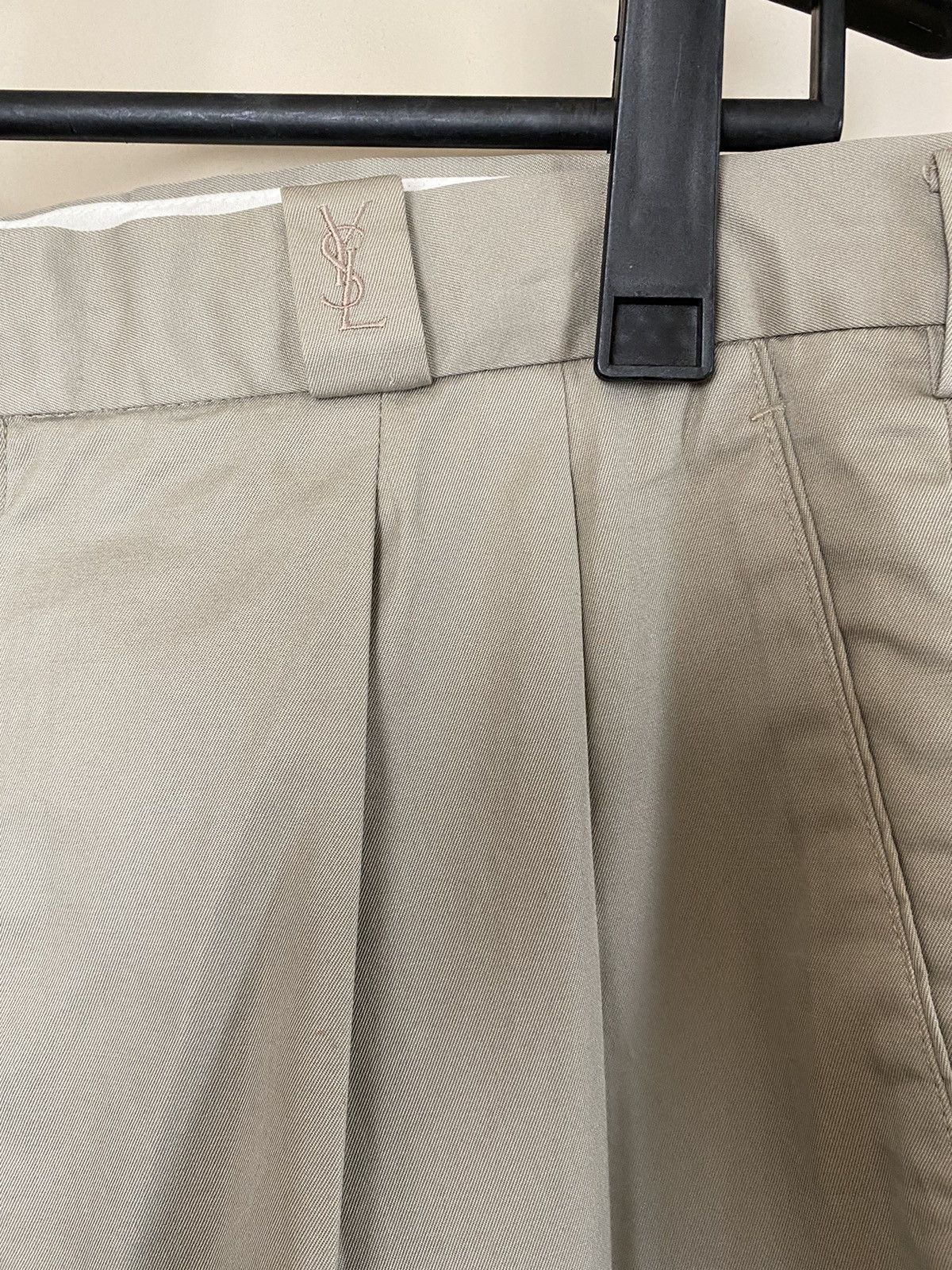 Yves Saint Laurent YVES SAINT LAURENT YSL Men Grey Formal Trousers Pants Size US 35 - 3 Thumbnail