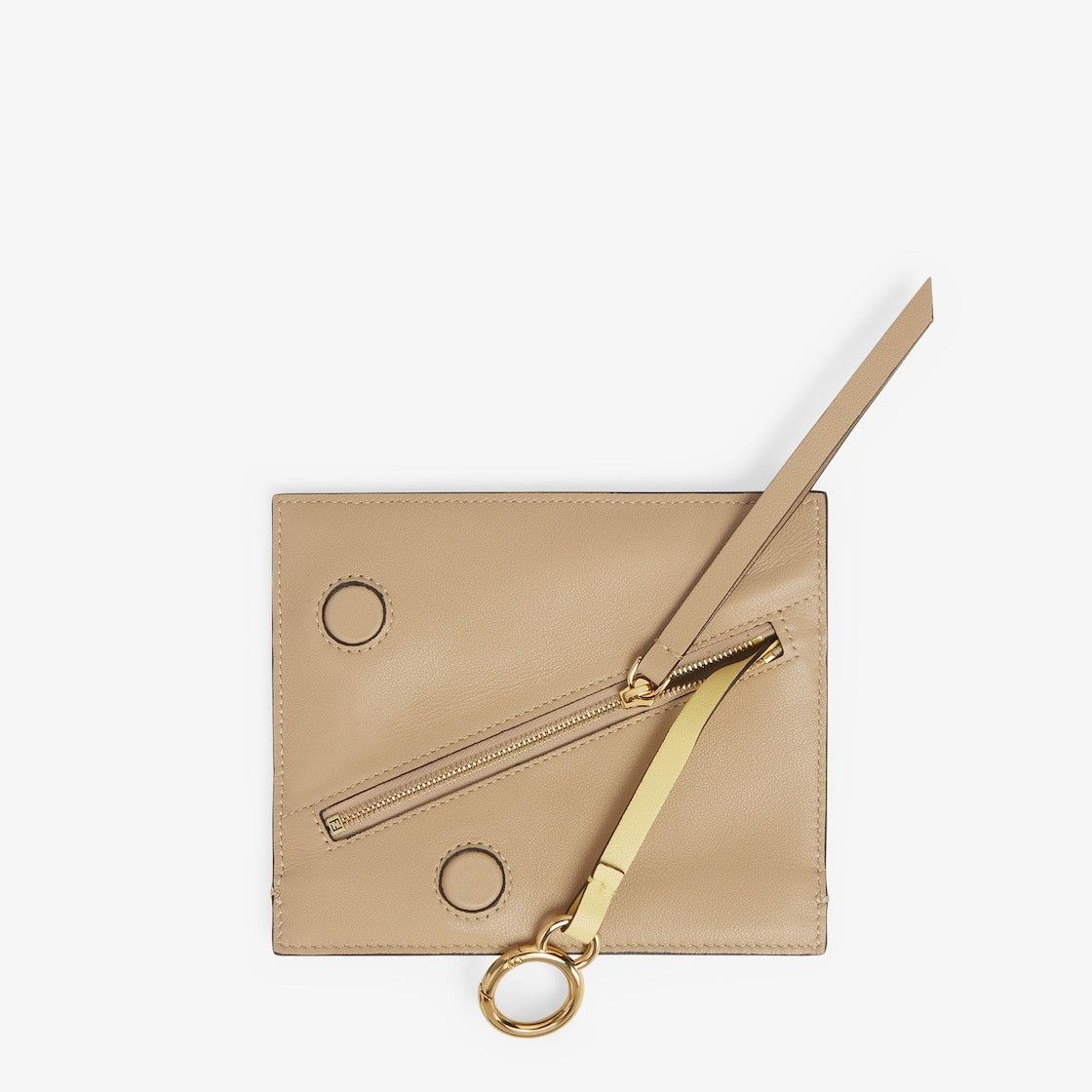 Fendi o1s1wg111224 Size: OS / Nano Flip Bag in Yellow & Camel Size ONE SIZE - 3 Thumbnail