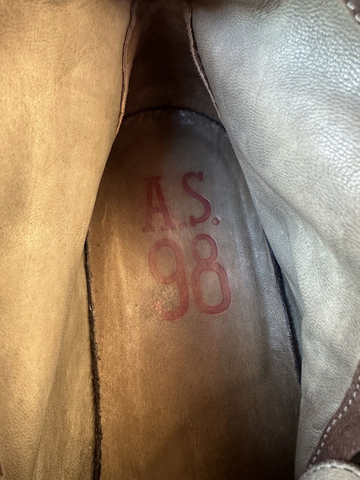 A.S.98 AS 98 Leather Boots Avant Garde Burnished Combat x Guidi Size US 12 / EU 45 - 18 Thumbnail