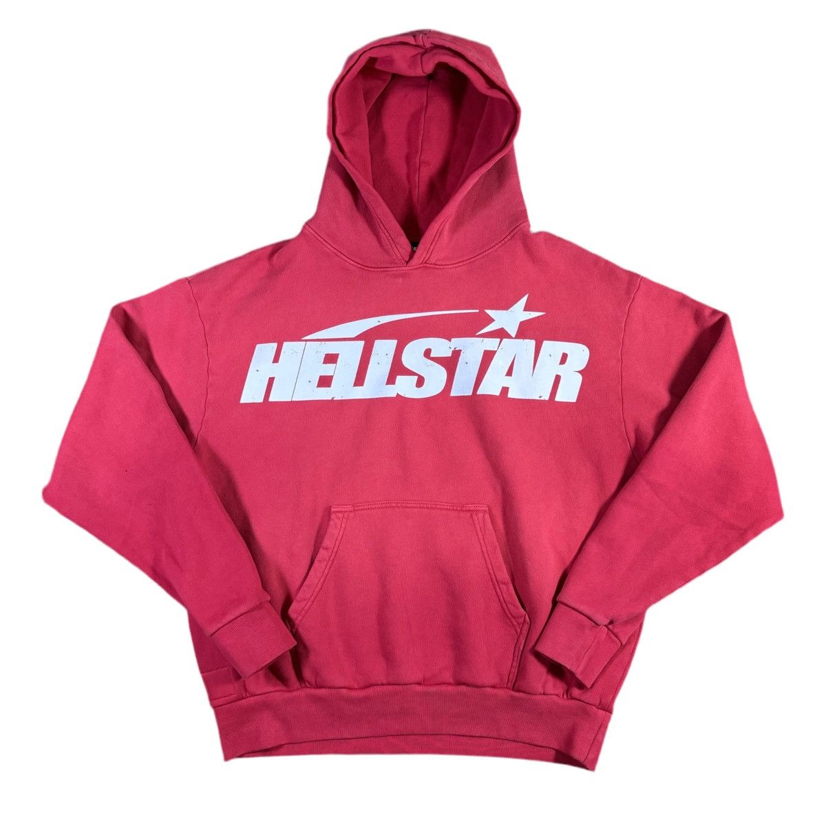 Hellstar Hoodie Red | Grailed