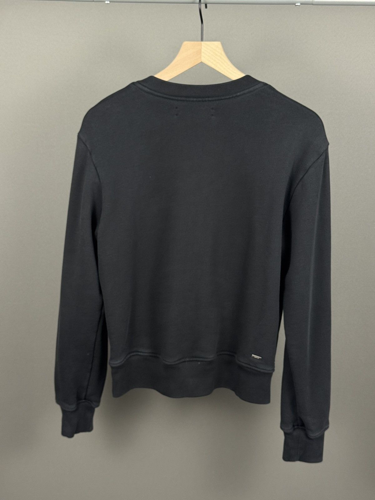 Amiri Amiri Size S Sweatshirt Black Floral Chest Peace Logo Size US S / EU 44-46 / 1 - 5 Thumbnail