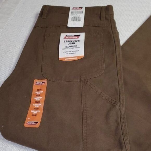 Dickies Dickies Carpenter Jeans Relaxed Fit Straight Leg Sz. 36 x 32 Size US 36 / EU 52 - 4 Thumbnail