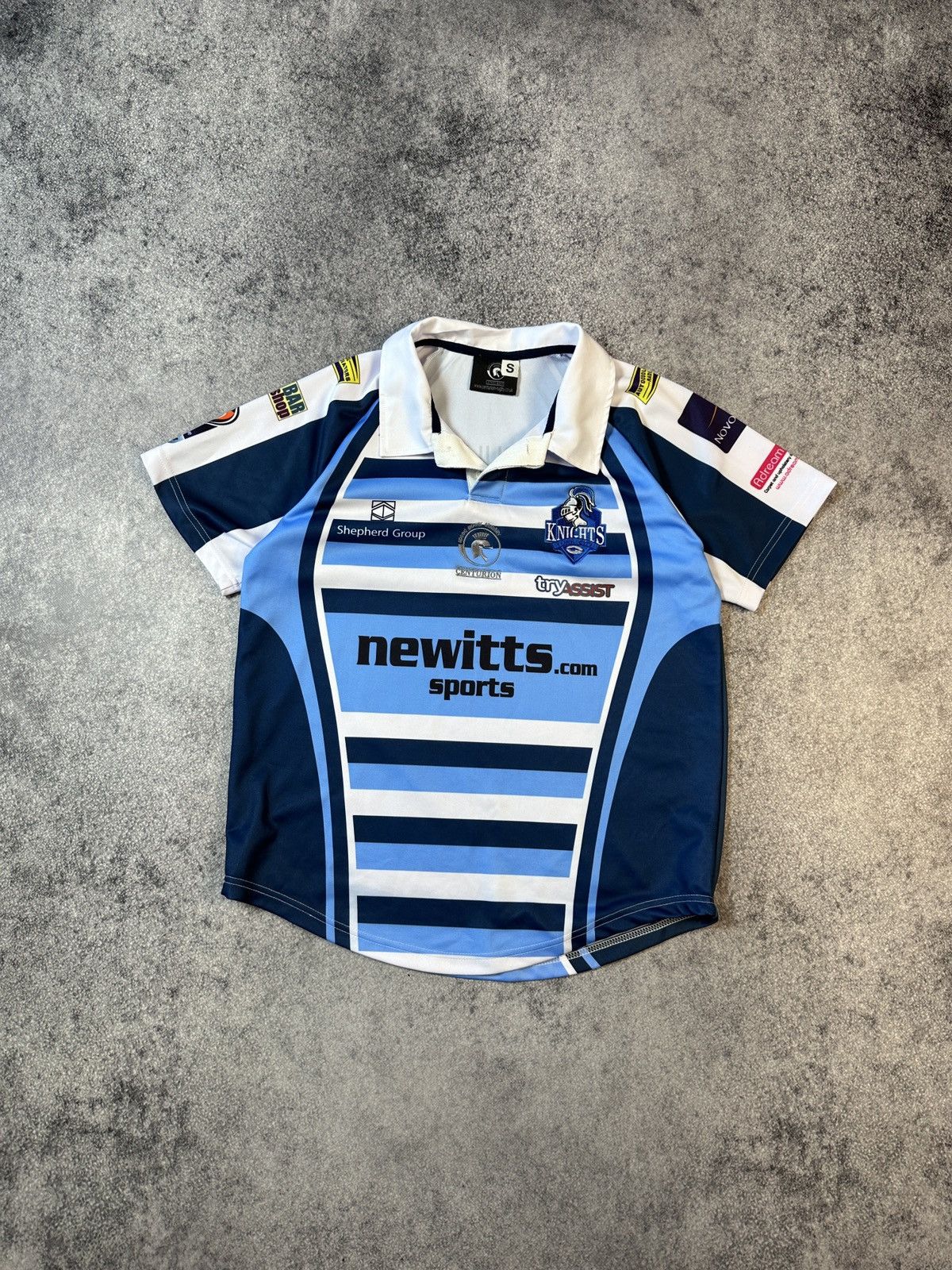 Vintage Centurion Knights York City Rugby Jersey Sportswear Rare S Size US S / EU 44-46 / 1 - 1 Thumbnail