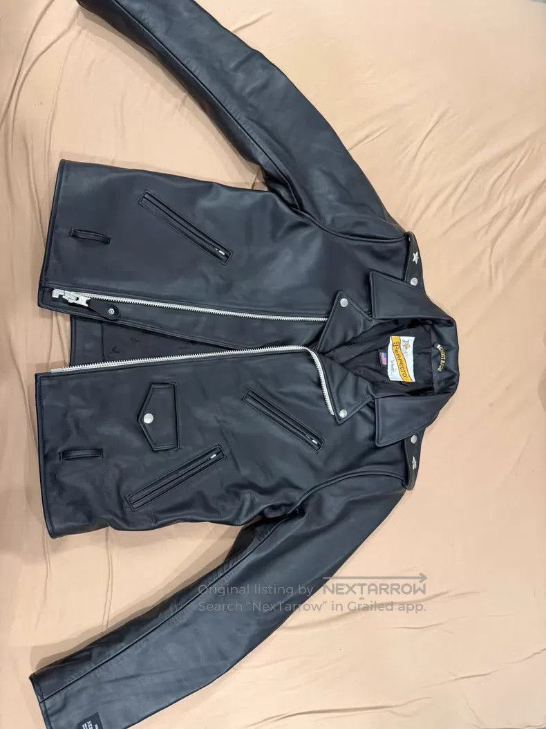 Schott Schott Co-branded leather jacket Size US XS / EU 42 / 0 - 1 Thumbnail