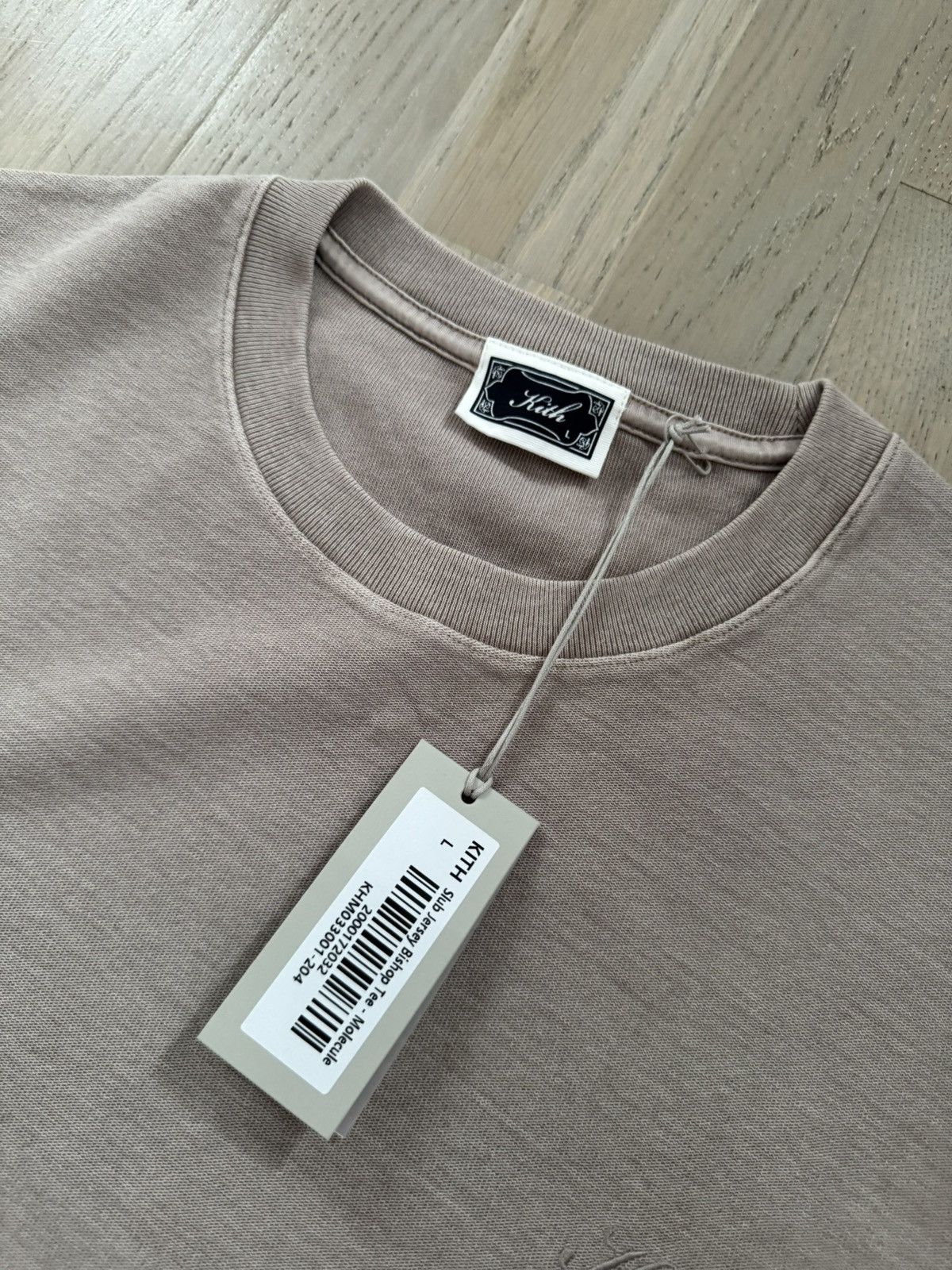 Kith KITH Slub Jersey Bishop Tshirt - Molecule size by tape in ph Size US L / EU 52-54 / 3 - 1 Thumbnail