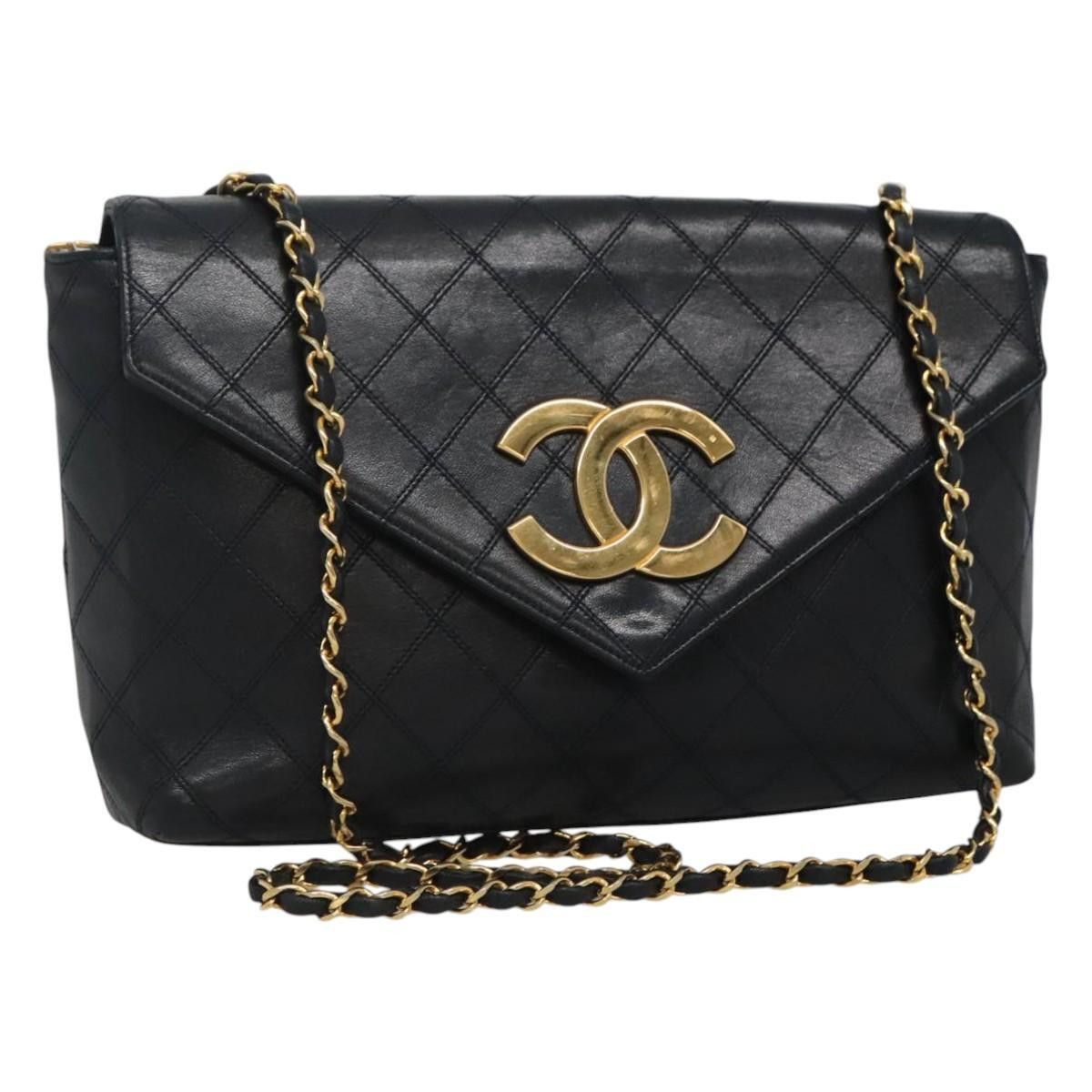 Chanel Chanel Vintage CC Mini chain Shoulder Bag Leather Size ONE SIZE - 1 Thumbnail