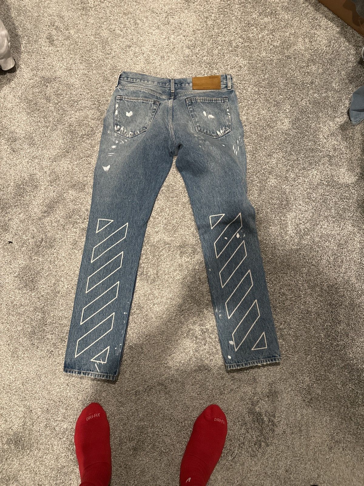 Off-White Offwhite Jeans Size US 30 / EU 46 - 3 Thumbnail