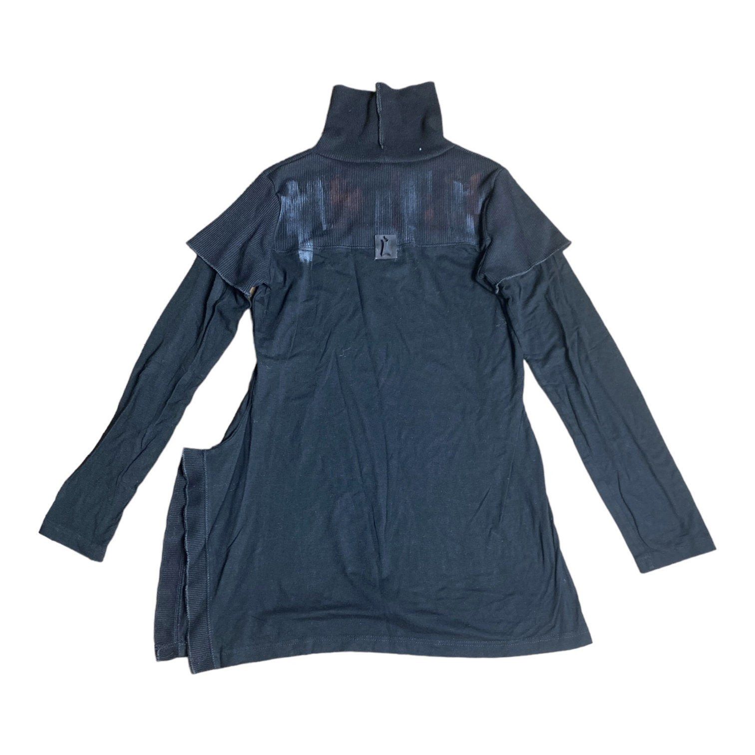Cop Copine The Cop Copine Neutral Ribbed Longsleeve Top Size ONE SIZE - 3 Thumbnail