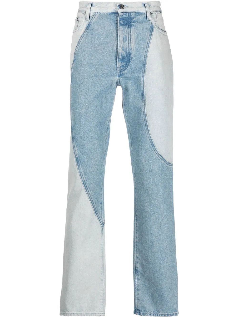 Off-White o1y0225 Denim Pant in Light Blue Size US 31 - 1 Thumbnail