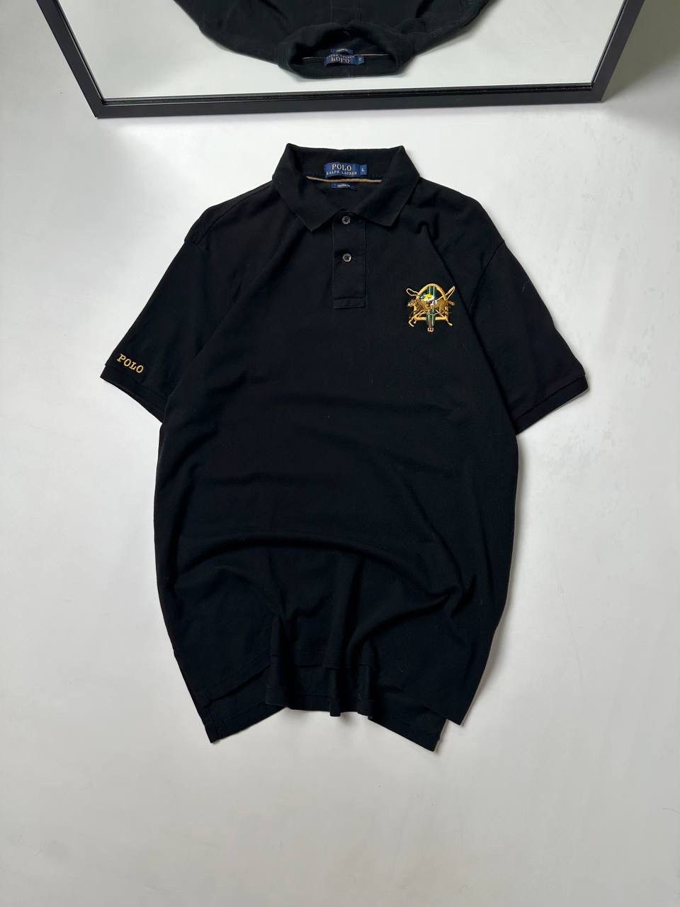 Polo Ralph Lauren Polo Ralph Lauren Big Pony Logo Riders Vintage T-Shirt Size US L / EU 52-54 / 3 - 1 Thumbnail