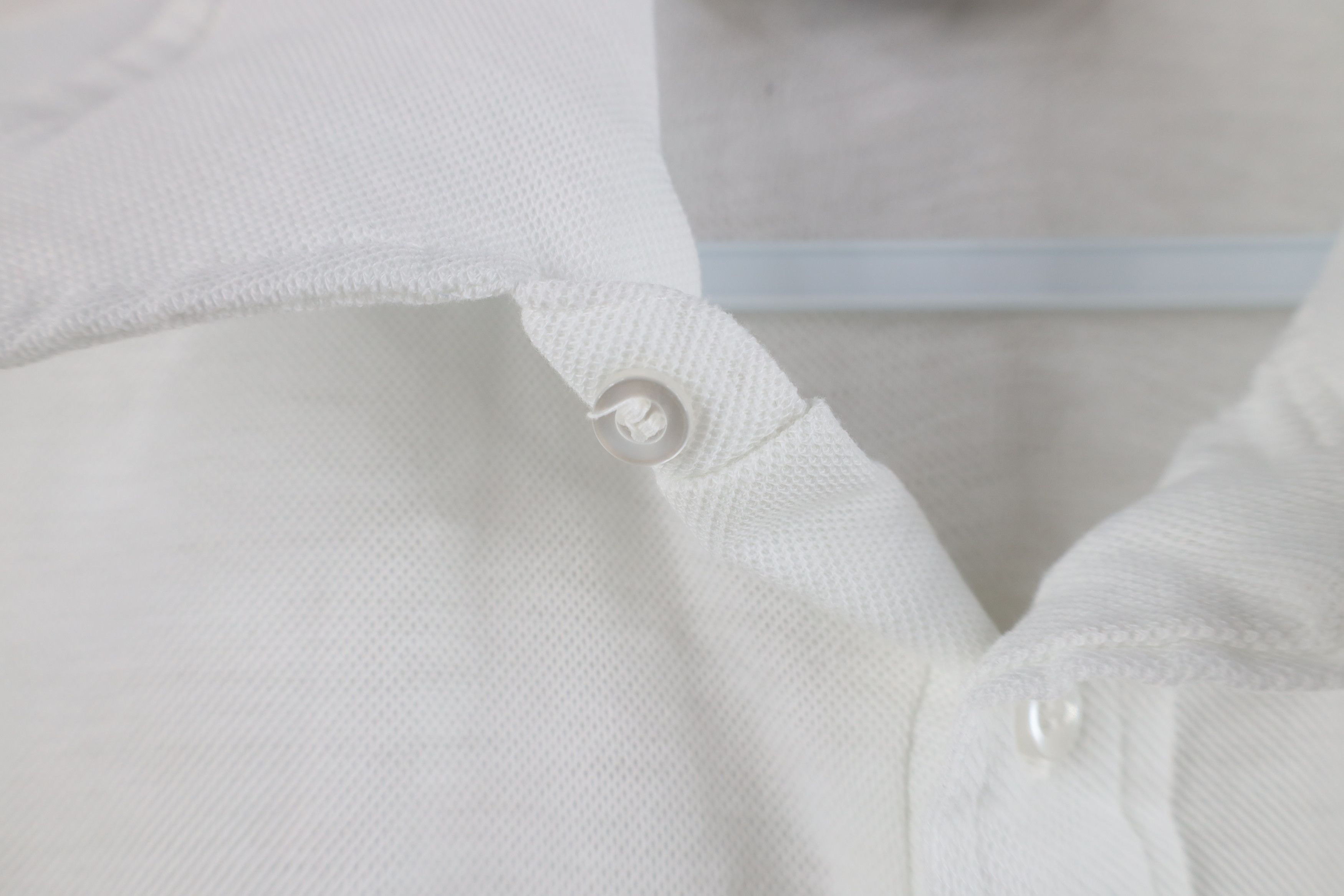 Vintage Vintage 70s Streetwear Collared Golf Polo Shirt White Size US M / EU 48-50 / 2 - 6 Thumbnail