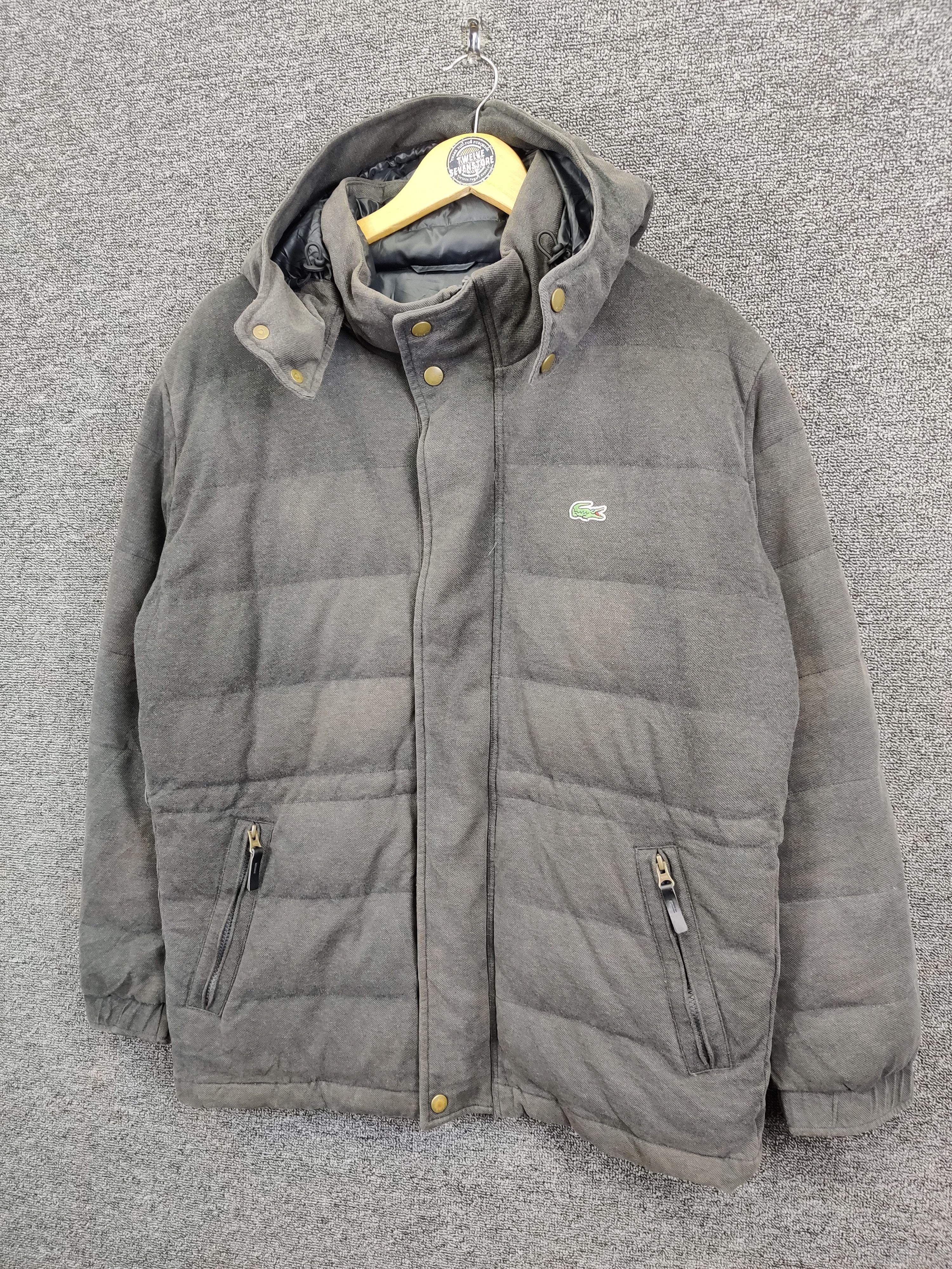 Lacoste Vintage Lacoste Foldable Down Puffer Jacket Size US L / EU 52-54 / 3 - 2 Thumbnail