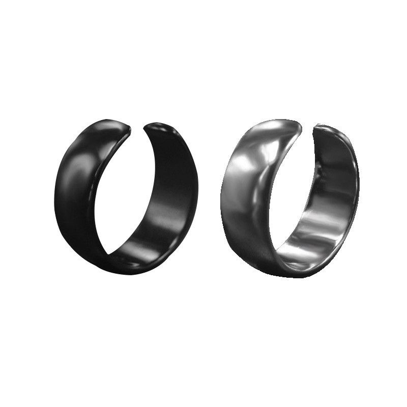 Jewelry × Sterling Silver New Design Earrings One Pairs Chrome Jewelry Size ONE SIZE - 5 Thumbnail