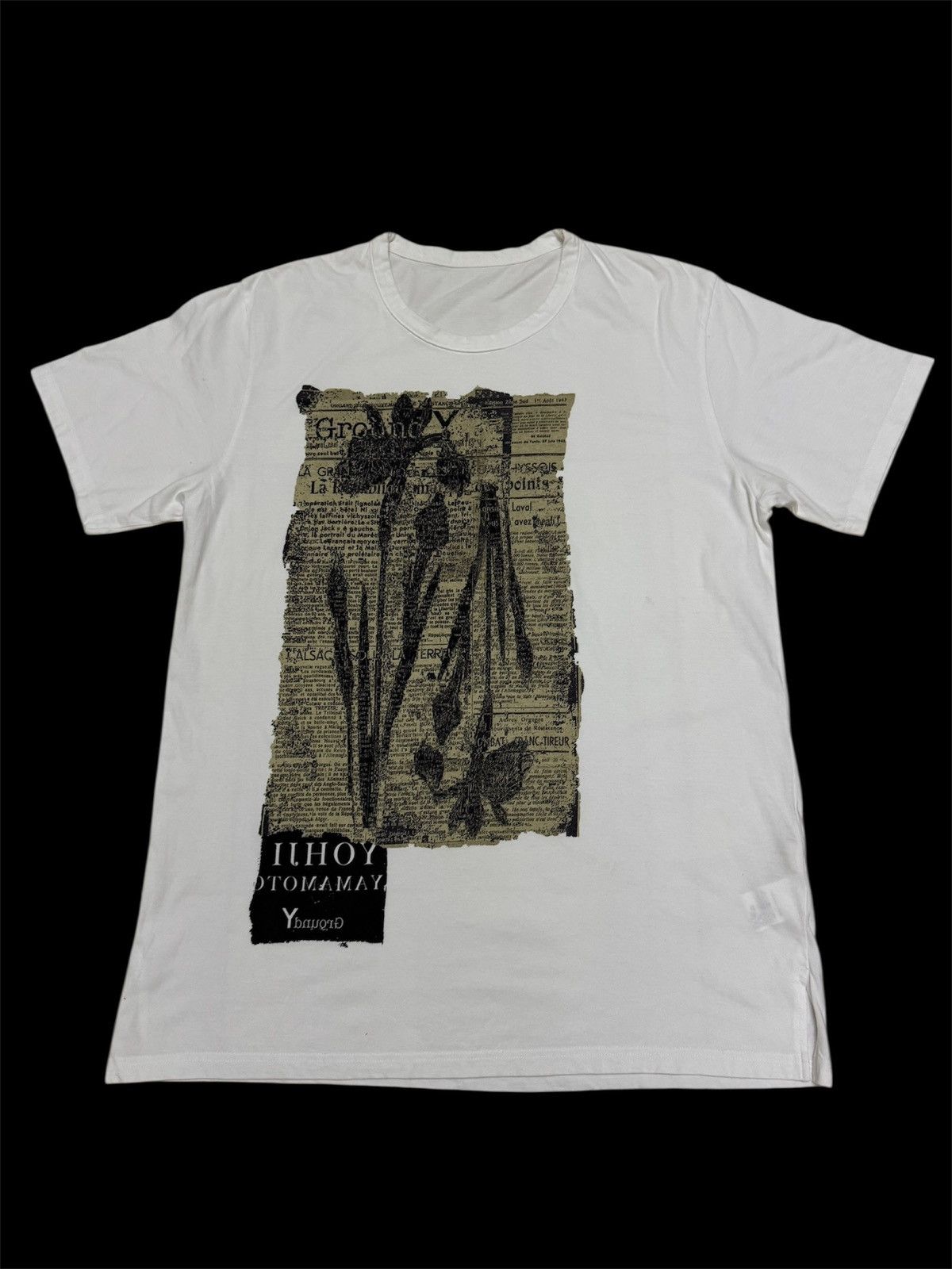 Ground Y Ground Y Yohji Yamamoto Tshirt Size US L / EU 52-54 / 3 - 2 Thumbnail