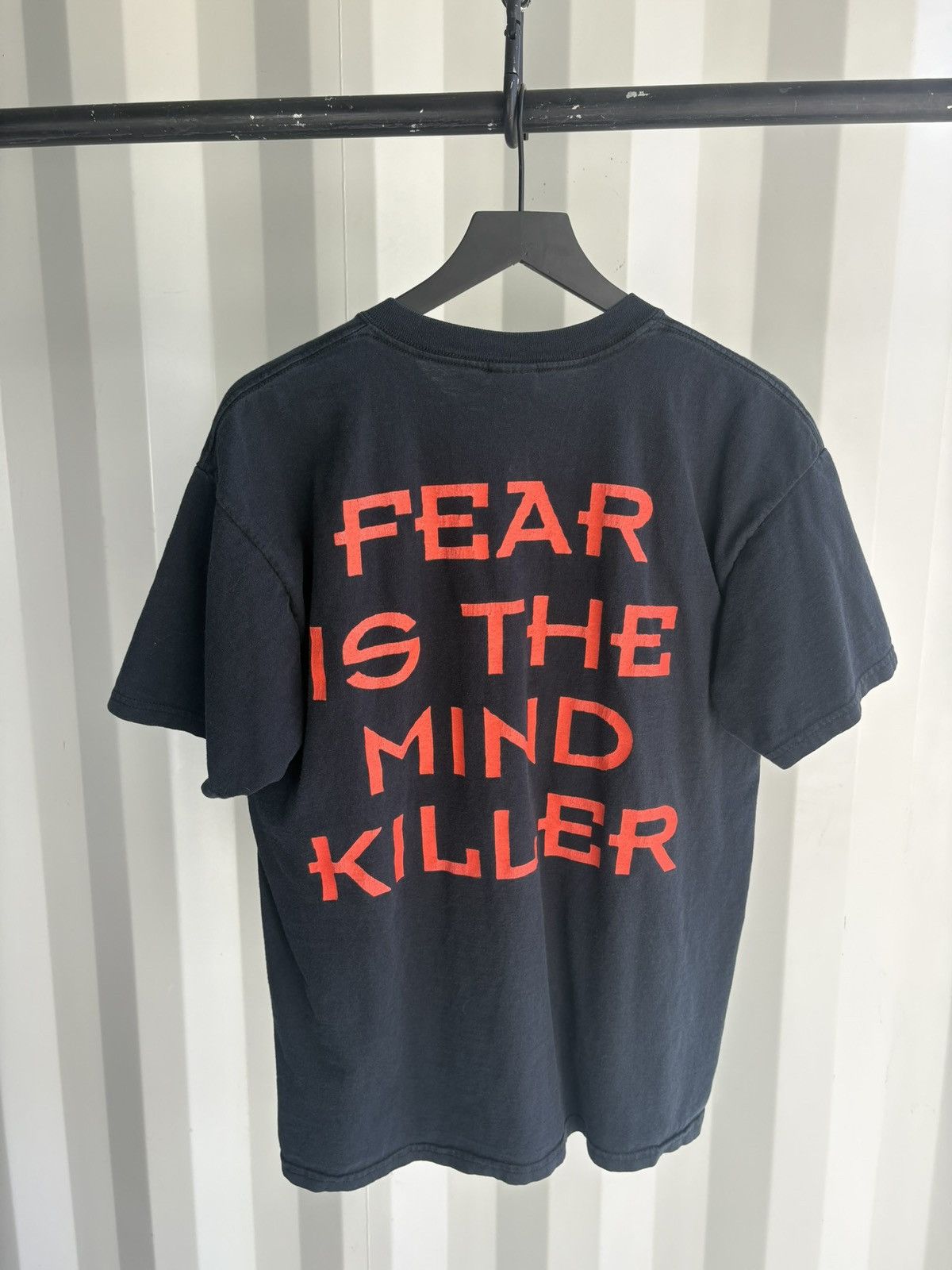 Band Tees Fear Factory Mind Faded Distressed ERD Grunge WCC Thrashed Size US L / EU 52-54 / 3 - 1 Thumbnail