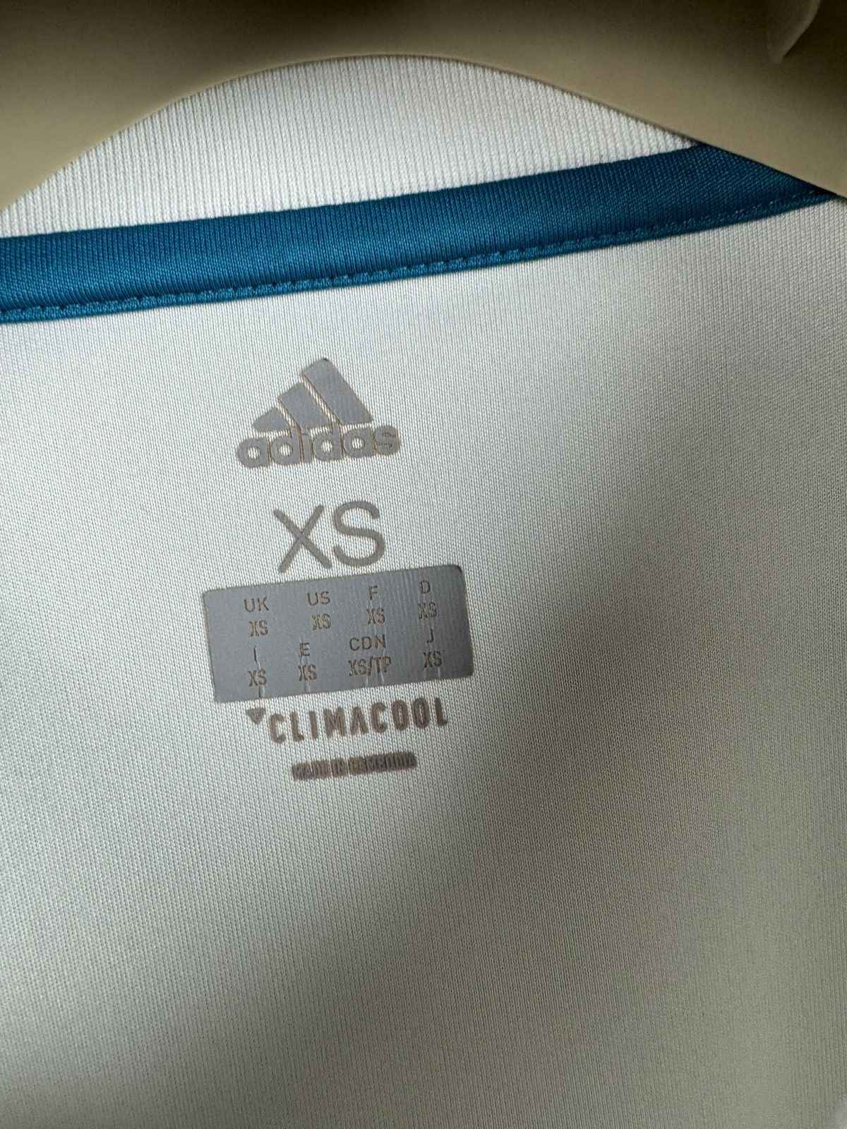 Adidas ADIDAS REAL MADRID SOCCER JERSEY ⚽️ Y2K DRILL STYLE SIZE XS Size US XS / EU 42 / 0 - 5 Thumbnail