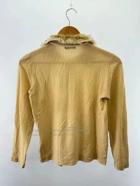 Comme des Garcons COMME des GARCONS Tricot Yellow Wool Shirt. Size M / US 6-8 / IT 42-44 - 2 Thumbnail