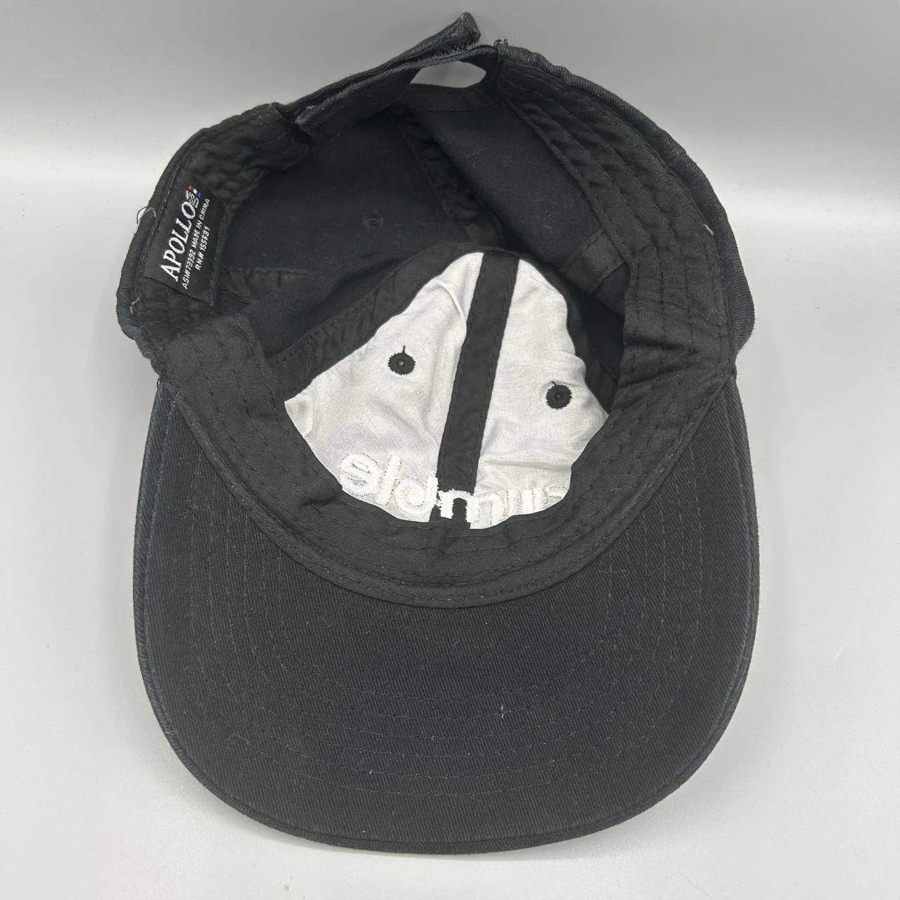 Apollo Rumble Hat Men Black Embroidered Apollo Strap Back Cap Size ONE SIZE - 2 Thumbnail