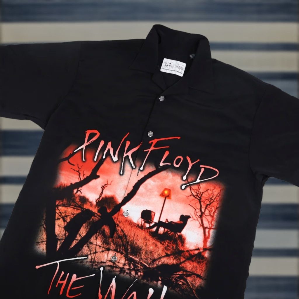 Vintage VINTAGE Dragonfly Shirt XL Men Black TV Button Up Pink Floyd The Wall Y2k Dragonfly Pink Floyd The Wall TV Button Up Shirt XL Mens Black Size US XL / EU 56 / 4 - 1 Thumbnail