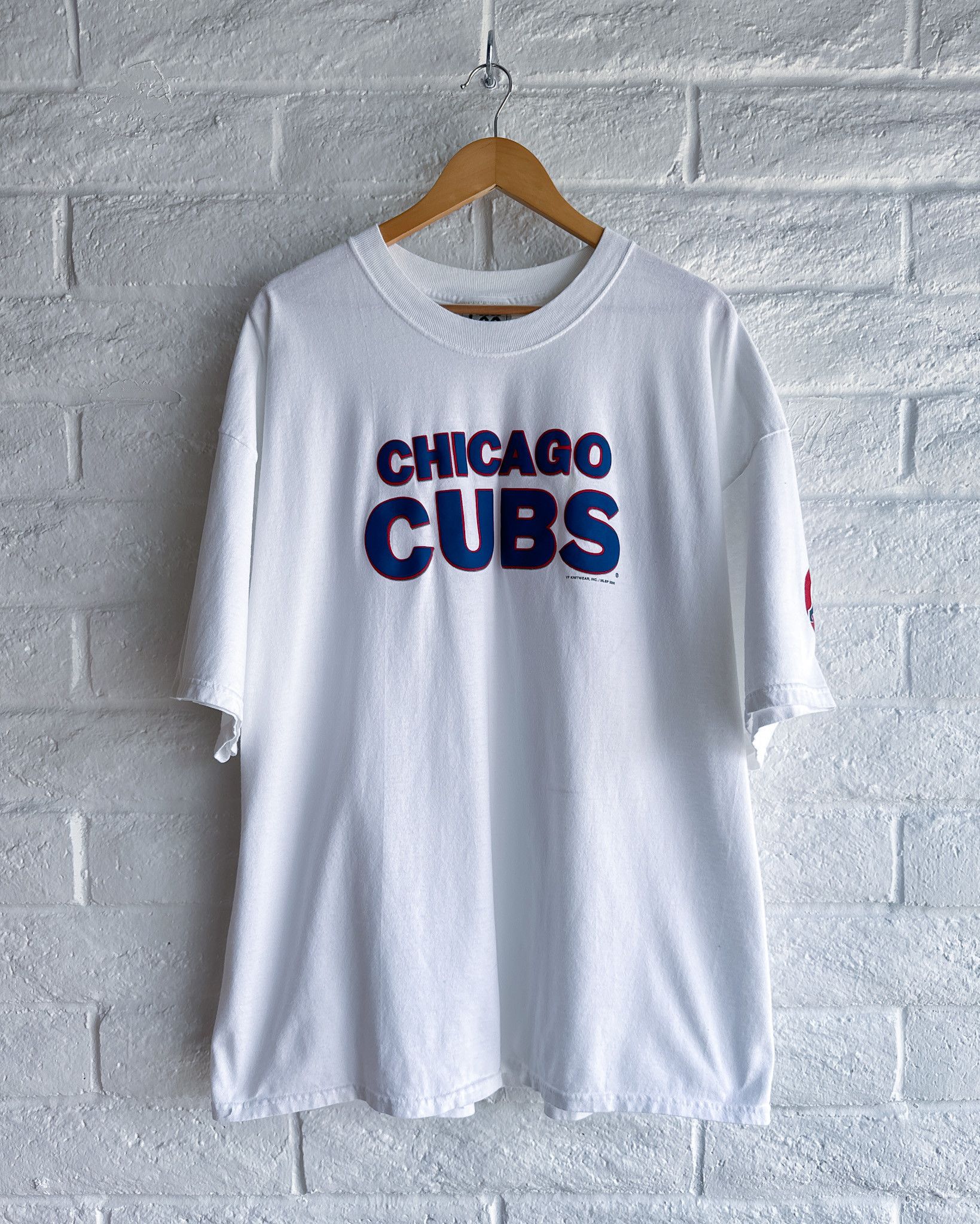 Vintage Vintage Lee Sports Chicago Cubs Baseball T Shirt Y2K MLB 2XL Size US XXL / EU 58 / 5 - 1 Thumbnail