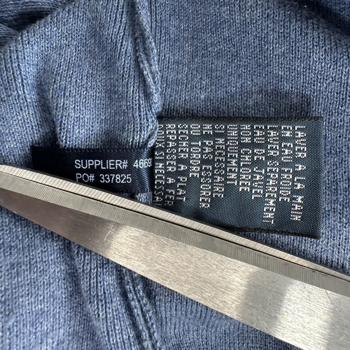 Polo Ralph Lauren Vintage Ralph Lauren Men Sweater V Neck Long Sleeve Blue XXL Size US XXL / EU 58 / 5 - 12 Thumbnail