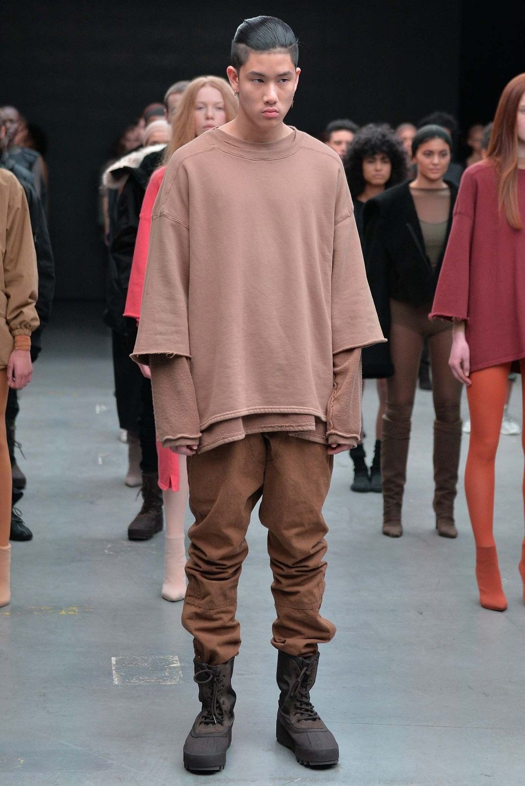 Kanye West YEEZY SEASON 1 DOUBLE KNEE WORK PANTS YZY SZN Size US 32 / EU 48 - 2 Thumbnail