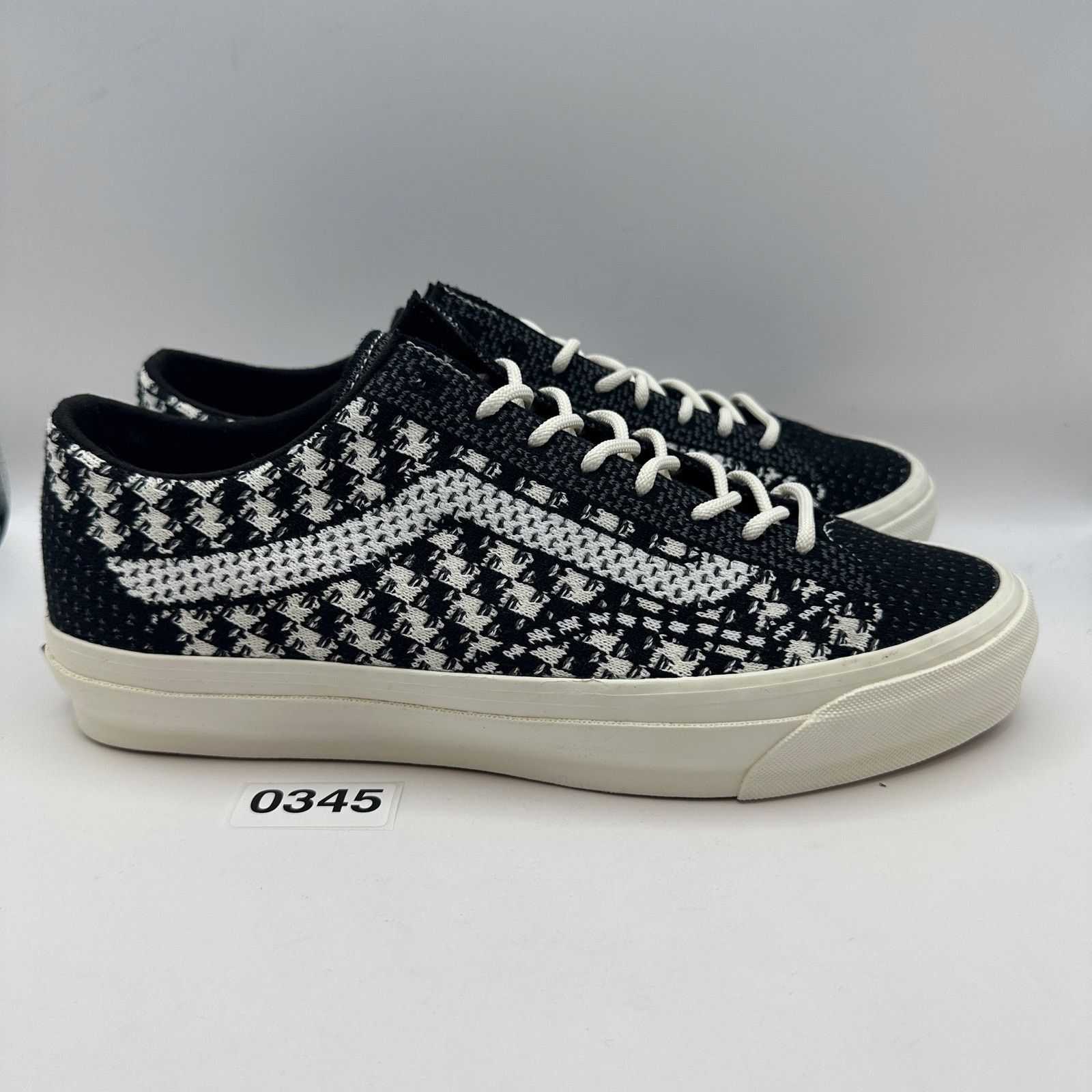 Vans VANS Men's 10 Old Skool 36 Knit Black/White EK Pewter Size US 10 / EU 43 - 3 Thumbnail
