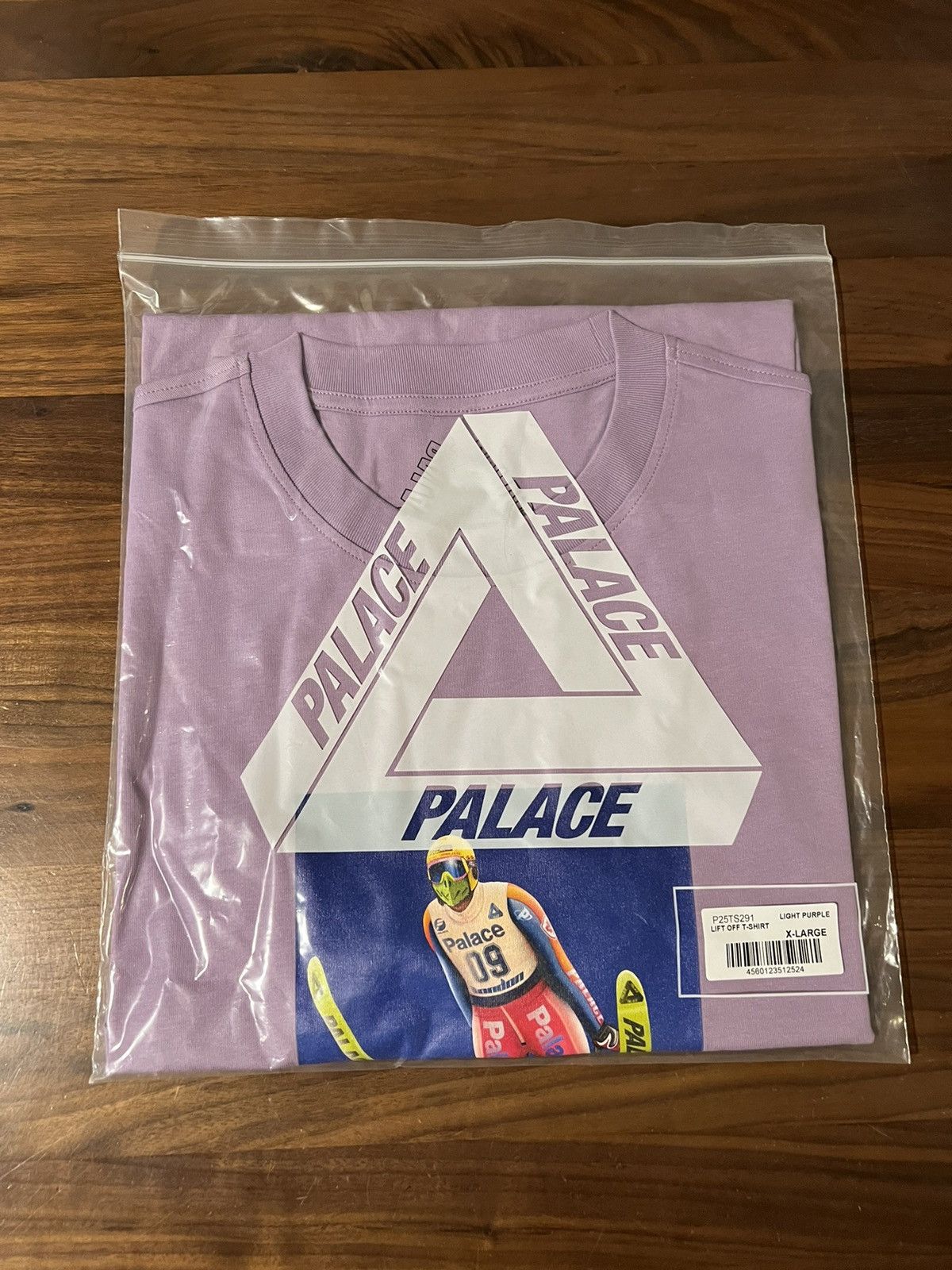 Palace Palace Lift Off T-Shirt Ski Jumper Light Purple Tee Size XL Size US XL / EU 56 / 4 - 2 Thumbnail