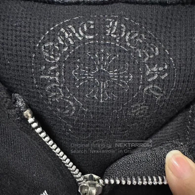 Chrome Hearts Chrome Hearts Foti Hoodie with Skull Zipper. Size US L / EU 52-54 / 3 - 5 Thumbnail