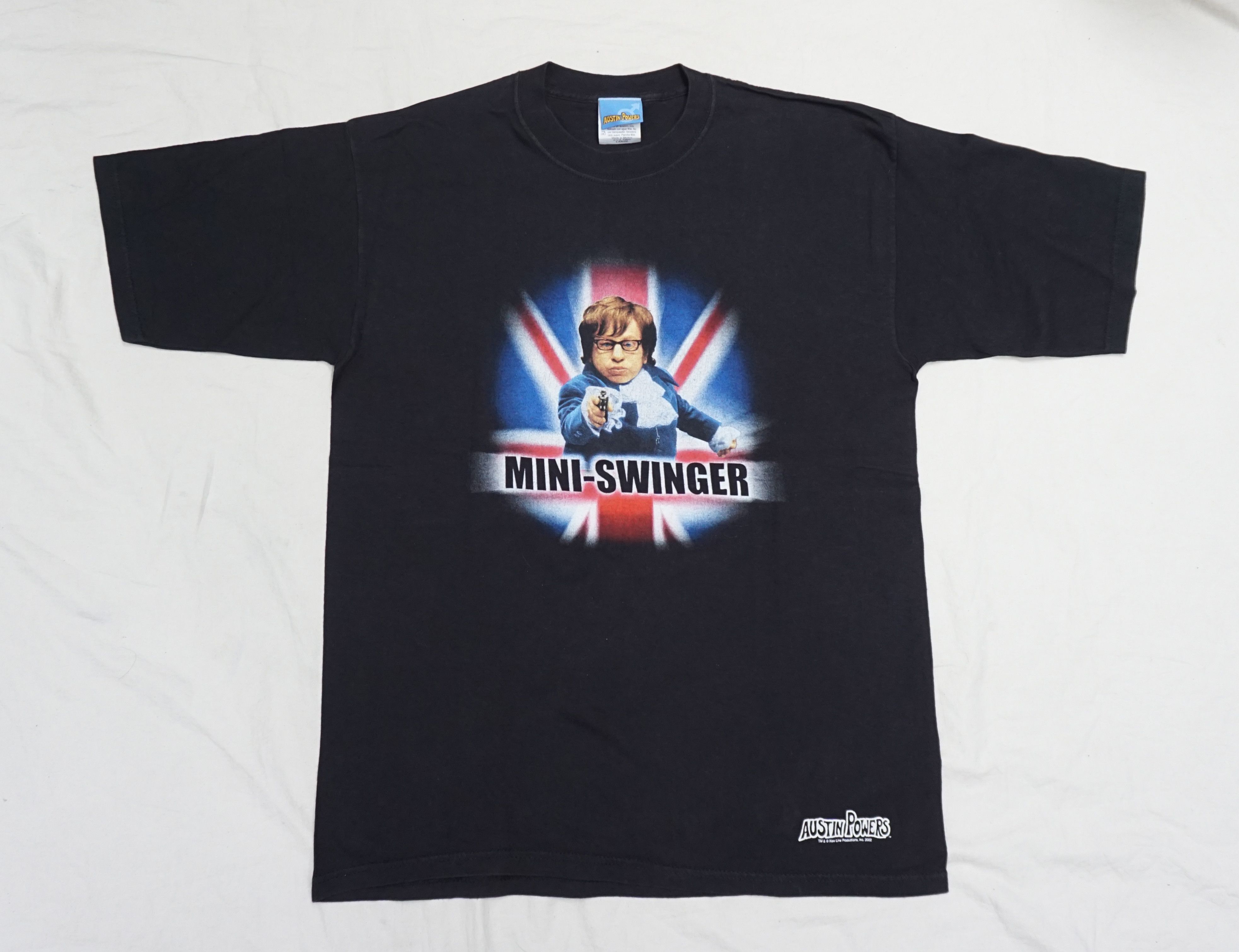 Vintage 00's Austin Powers "Mini Swinger" Promo T-shirt Size US L / EU 52-54 / 3 - 1 Thumbnail