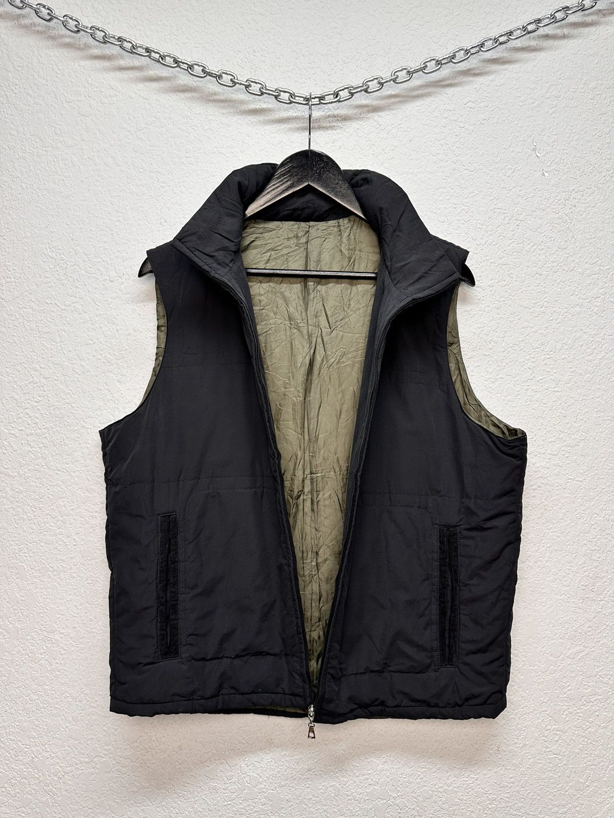 Comme Ca Ism Vintage Japan Comme Ca Ism reversible padded vest minimal Size US L / EU 52-54 / 3 - 6 Thumbnail