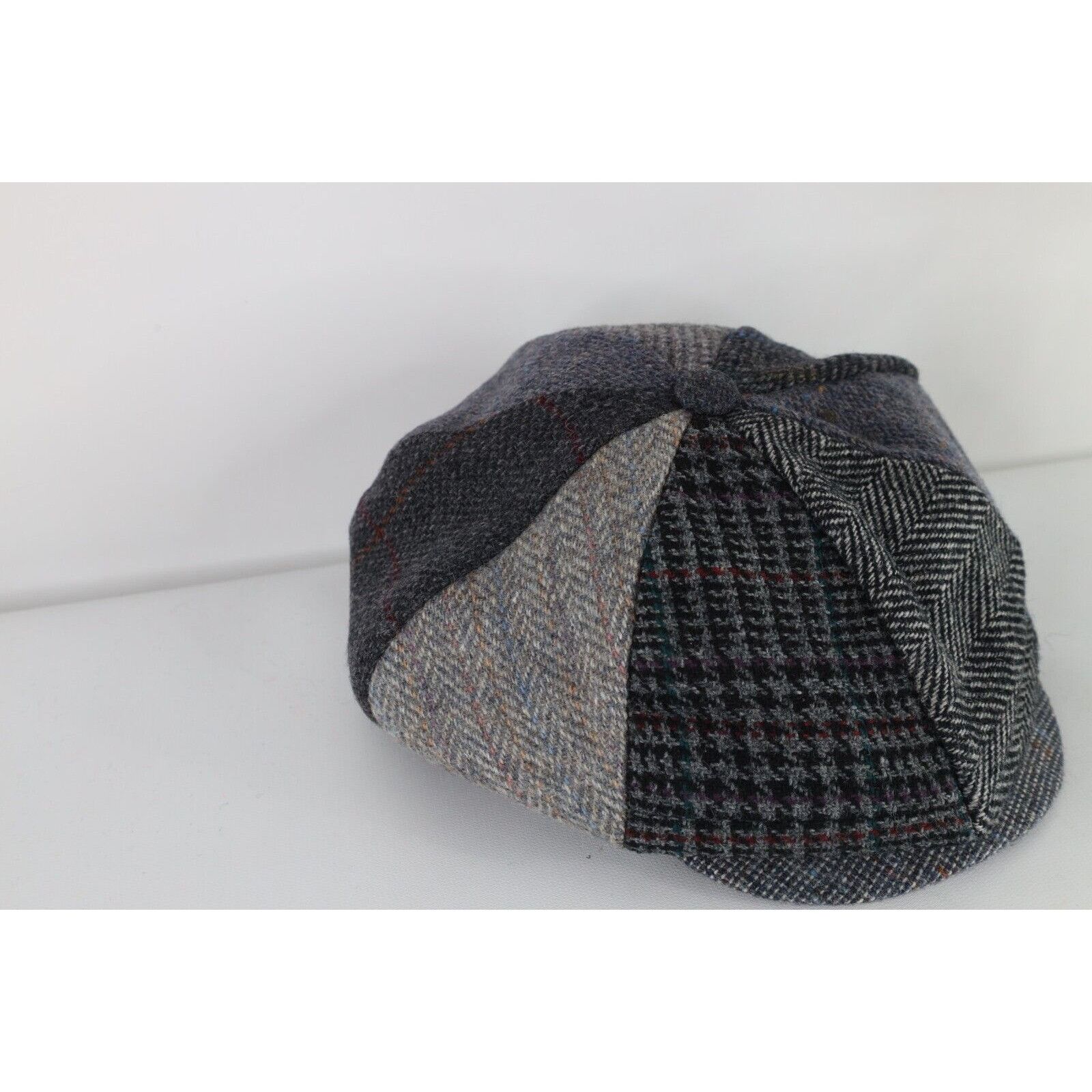 Vintage Vintage 90s Streetwear Patchwork Wool Peaky Blinders Hat Size ONE SIZE - 3 Thumbnail