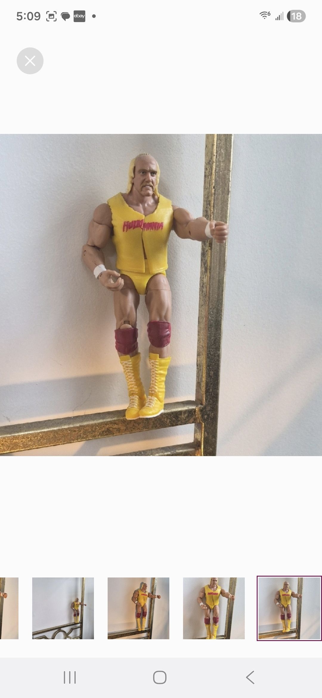 WWE Hulk Hogan - Defining Moments With Shirt Size ONE SIZE - 5 Thumbnail