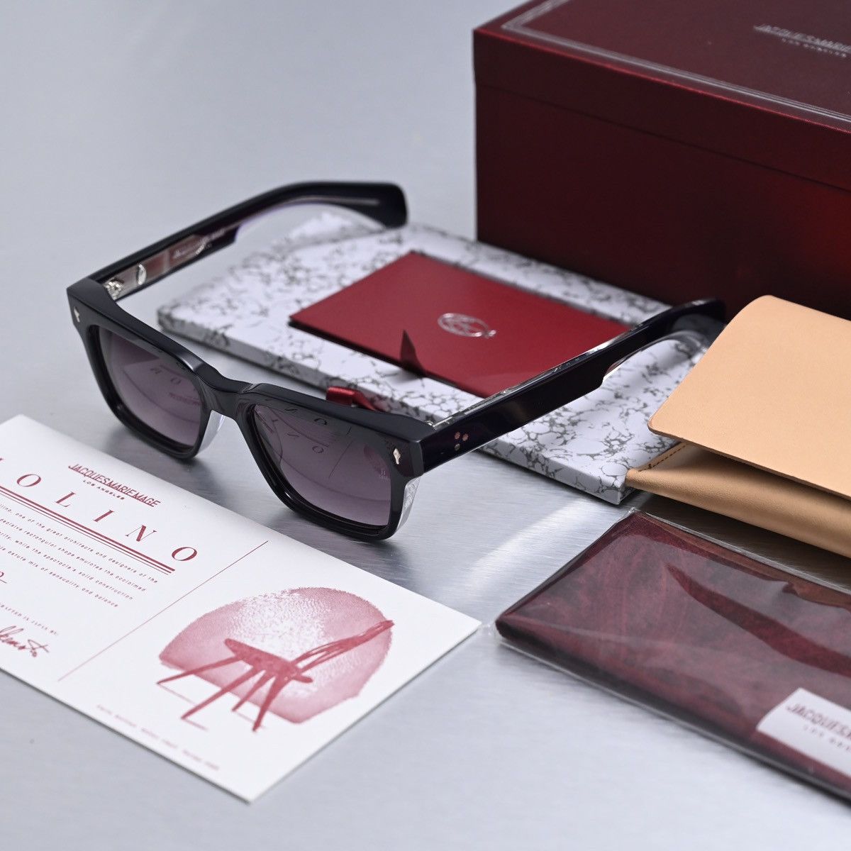 Jacques Marie Mage JACQUES MARIE MAGE JMM MOLINO SKYE RX SUNGLASSES Size ONE SIZE - 1 Thumbnail
