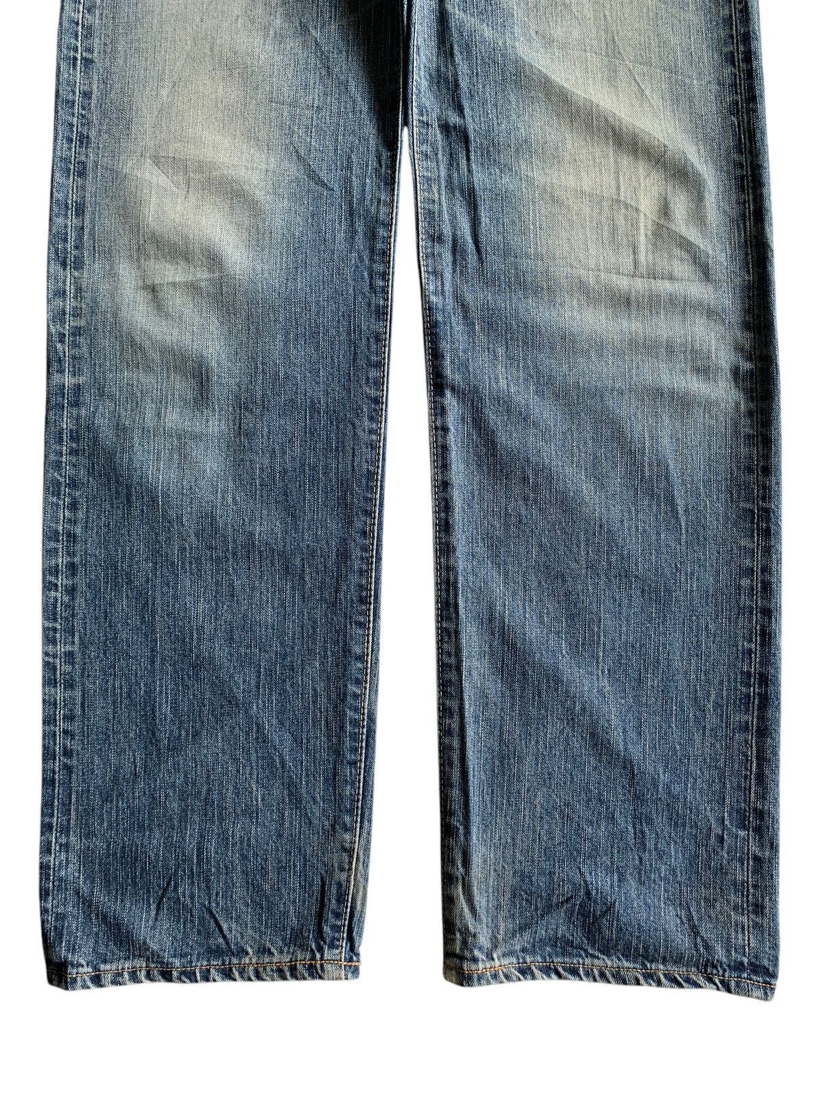 Kapital VINTAGE EDWIN 505ZX SELVEDGE FADED&RUSTY DISTRESSED DENIM Size US 34 / EU 50 - 9 Thumbnail